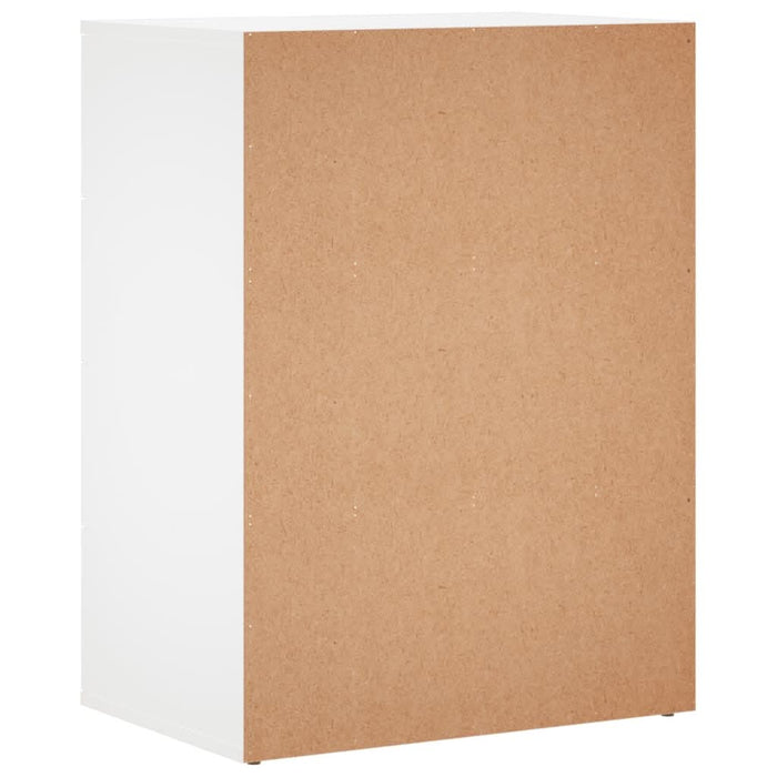 Servante, 2 buc., alb, 60x39x80 cm, lemn prelucrat - WALTI WALTI