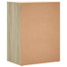 Dulapuri, 2 buc., stejar sonoma, 60x39x80 cm, lemn prelucrat - WALTI WALTI