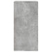 Dulapuri, 2 buc., gri beton, 60x39x80 cm, lemn prelucrat - WALTI WALTI