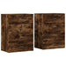 Dulapuri, 2 buc., stejar fumuriu, 60x39x80 cm, lemn prelucrat - WALTI WALTI