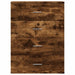 Dulapuri, 2 buc., stejar fumuriu, 60x39x80 cm, lemn prelucrat - WALTI WALTI