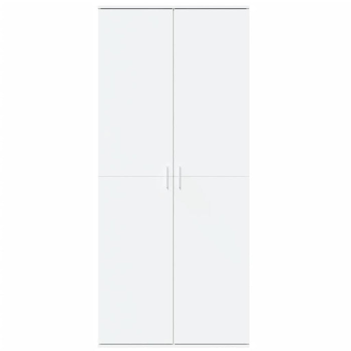 Dulap înalt, alb, 80x35x180 cm, lemn prelucrat - WALTI WALTI