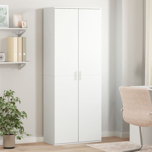 Dulap înalt, alb, 70x35x180 cm, lemn prelucrat - WALTI WALTI