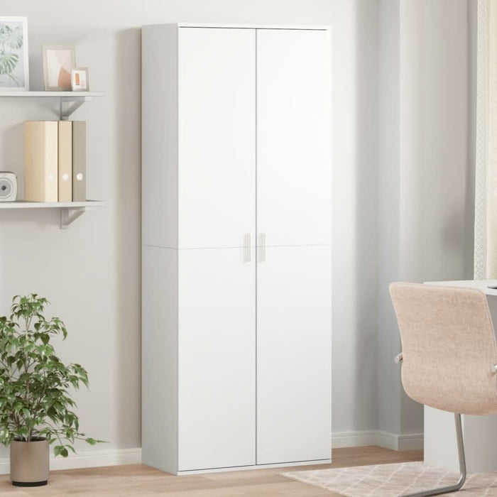 Dulap înalt, alb, 70x35x180 cm, lemn prelucrat - WALTI WALTI