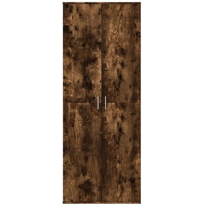 Dulap înalt, stejar fumuriu, 70x35x180 cm, lemn prelucrat - WALTI WALTI
