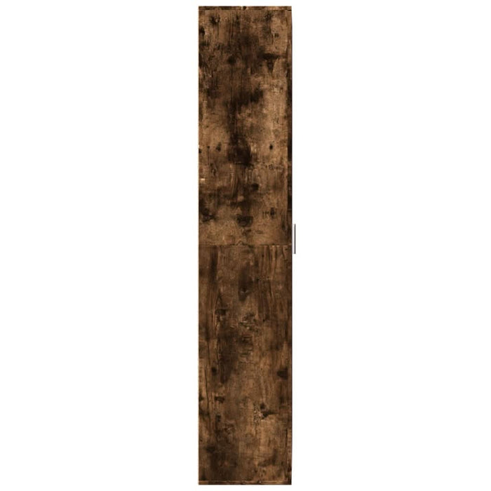 Dulap înalt, stejar fumuriu, 70x35x180 cm, lemn prelucrat - WALTI WALTI
