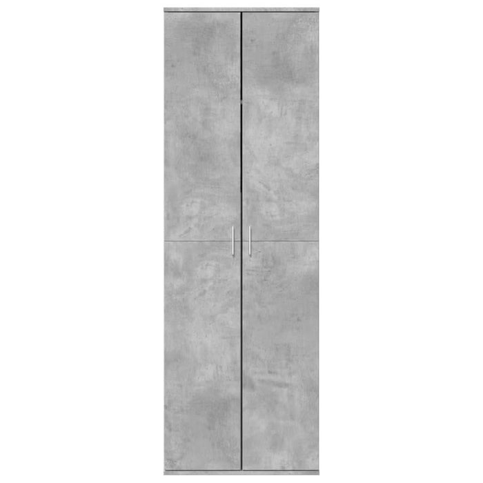 Dulap înalt, gri beton, 60x35x180 cm, lemn prelucrat - WALTI WALTI