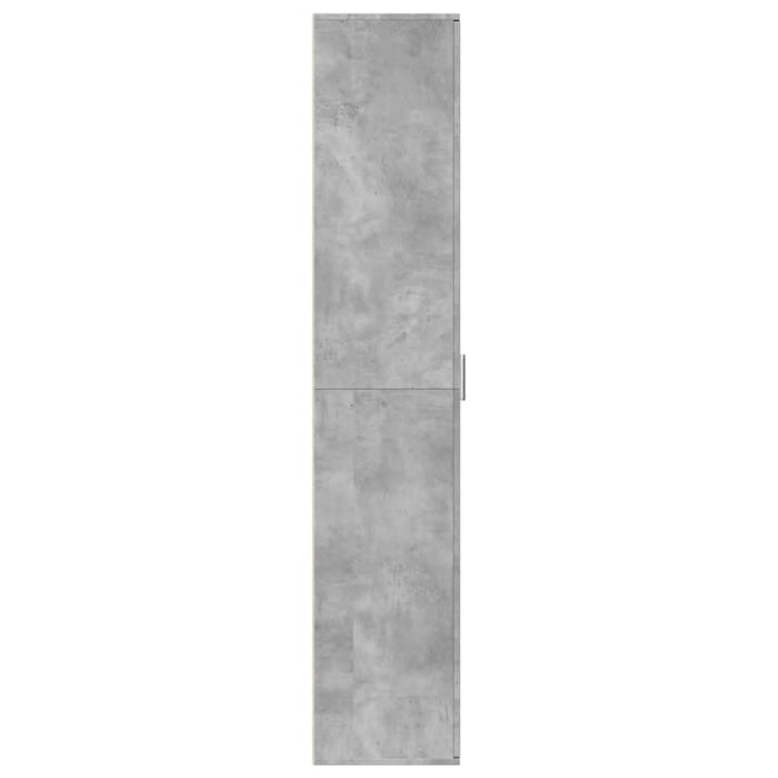 Dulap înalt, gri beton, 60x35x180 cm, lemn prelucrat - WALTI WALTI