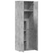 Dulap înalt, gri beton, 60x35x180 cm, lemn prelucrat - WALTI WALTI