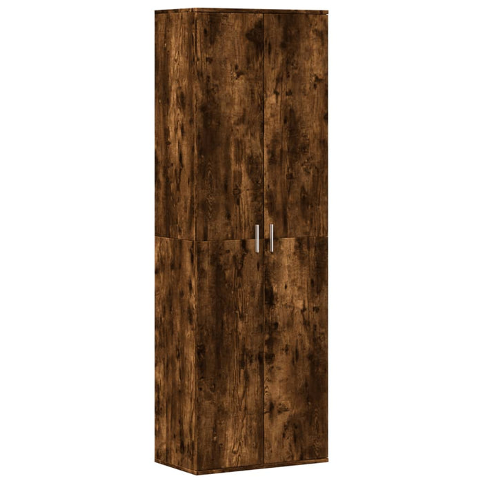 Dulap înalt, stejar fumuriu, 60x35x180 cm, lemn prelucrat - WALTI WALTI