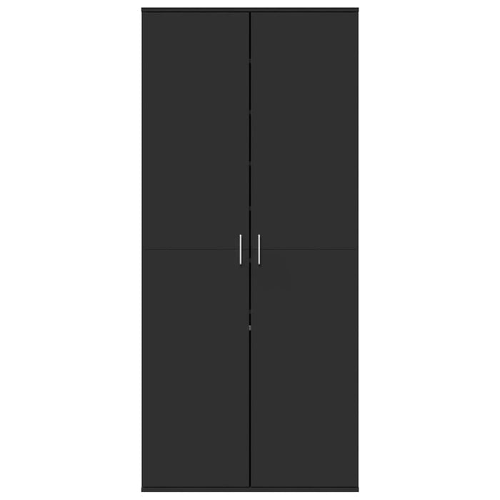 Pantofar, negru, 80 x 39 x 178 cm, PAL WALTI