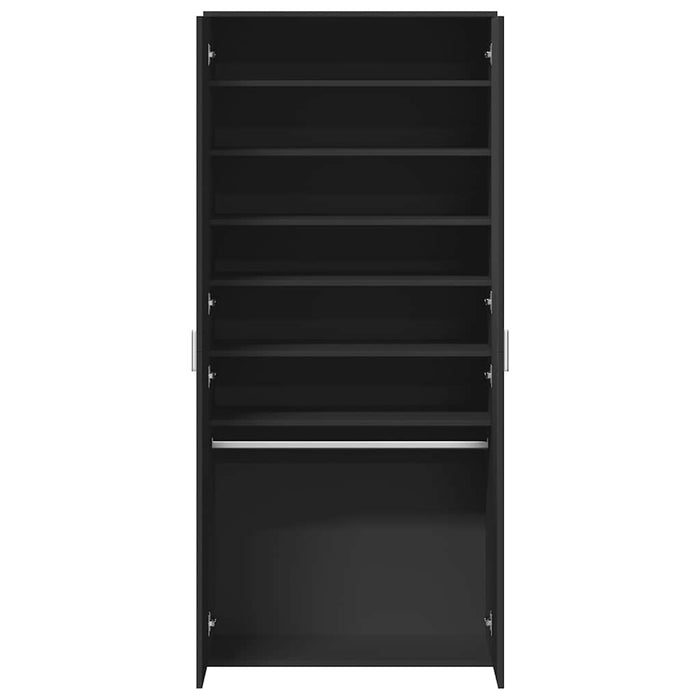 Pantofar, negru, 80 x 39 x 178 cm, PAL WALTI