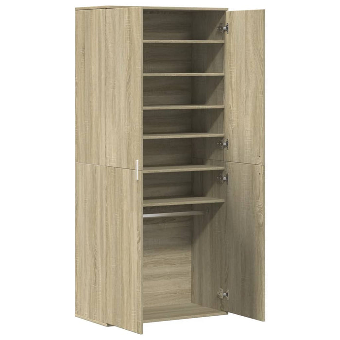 Pantofar, stejar Sonoma, 80 x 39 x 178 cm, PAL - WALTI WALTI