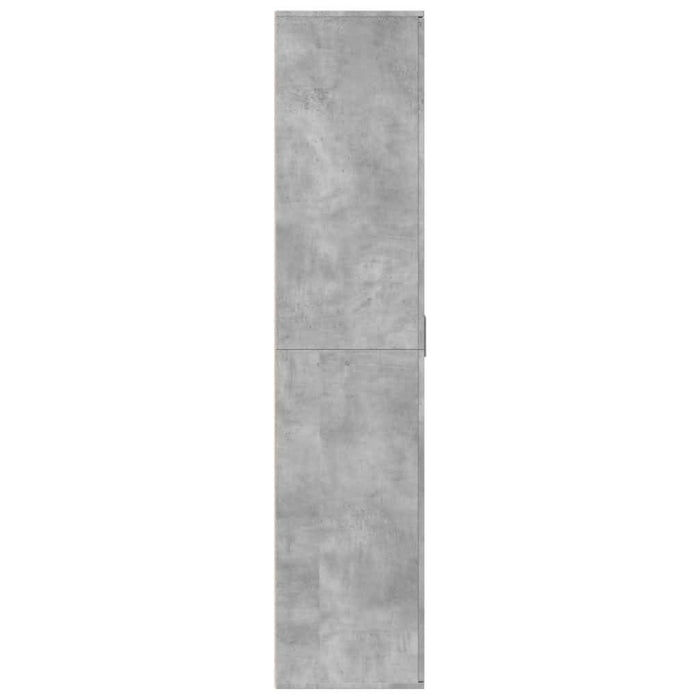 Pantofar, gri beton, 80 x 39 x 178 cm, PAL - WALTI WALTI