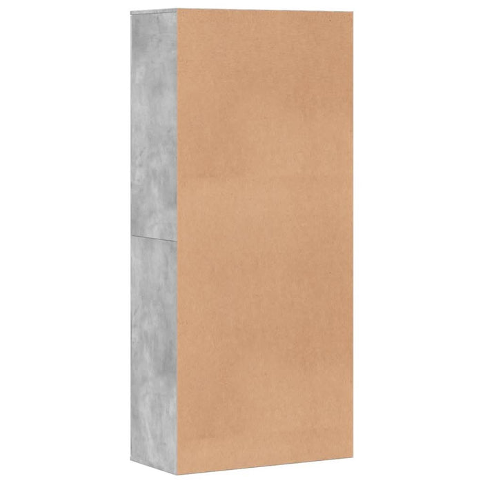 Pantofar, gri beton, 80 x 39 x 178 cm, PAL - WALTI WALTI