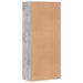 Pantofar, gri beton, 80 x 39 x 178 cm, PAL - WALTI WALTI