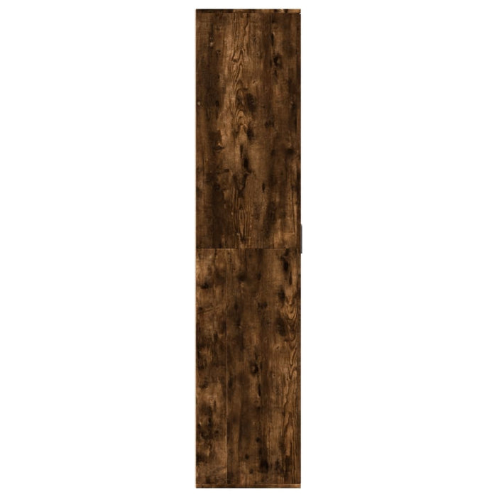 Pantofar, stejar fumuriu, 80x39x178 cm, lemn prelucrat - WALTI WALTI