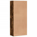 Pantofar, stejar fumuriu, 80x39x178 cm, lemn prelucrat - WALTI WALTI