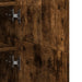 Pantofar, stejar fumuriu, 80x39x178 cm, lemn prelucrat - WALTI WALTI
