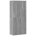 Pantofar, gri sonoma, 80x39x178 cm, lemn prelucrat - WALTI WALTI