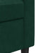 Canapea cu 2 locuri, verde închis, 120 cm, catifea - WALTI WALTI