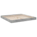 Cadru de pat, gri beton, 180x200 cm, lemn prelucrat - WALTI WALTI
