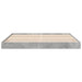Cadru de pat, gri beton, 180x200 cm, lemn prelucrat - WALTI WALTI