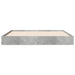 Cadru de pat, gri beton, 140x200 cm, lemn prelucrat - WALTI WALTI