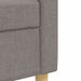 Set de canapele, 3 piese, gri taupe, textil - WALTI WALTI