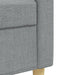Set de canapele, 2 piese, gri deschis, material textil - WALTI WALTI