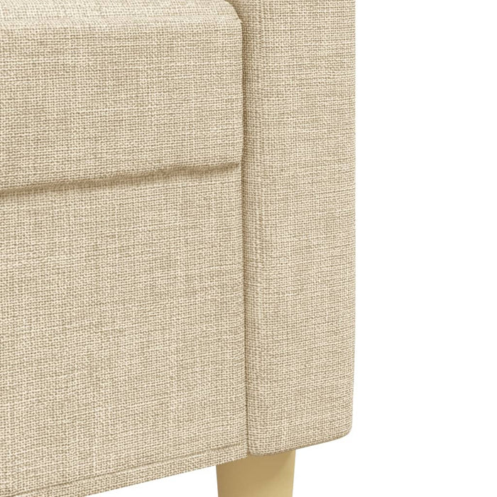 Set de canapele, 2 piese, crem, material textil - WALTI WALTI