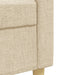 Set de canapele, 2 piese, crem, material textil - WALTI WALTI