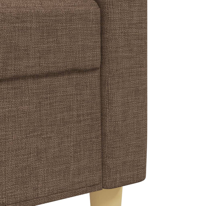 Set de canapele, 2 piese, maro, textil - WALTI WALTI