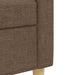 Set de canapele, 2 piese, maro, textil - WALTI WALTI