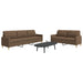 Set de canapele, 2 piese, maro, textil - WALTI WALTI