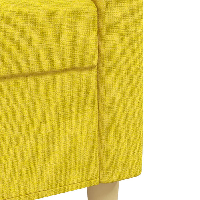 Set de canapele, 2 piese, galben deschis, textil - WALTI WALTI