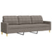 Set de canapele, 2 piese, gri taupe, material - WALTI WALTI