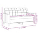 Set de canapele, 2 piese, gri taupe, material - WALTI WALTI