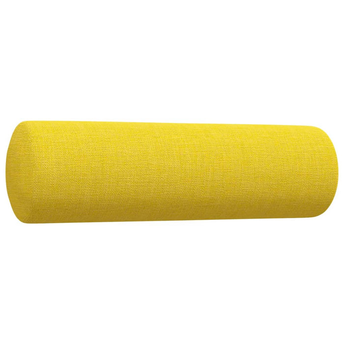 Set canapele cu taburet/perne, 3 piese, galben deschis, textil - WALTI WALTI