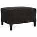 Set de canapele cu perne, 4 piese, negru, catifea - WALTI WALTI