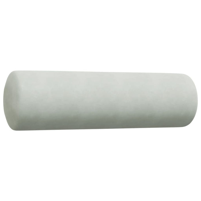 Set de canapele cu perne, 3 piese, gri deschis, catifea - WALTI WALTI