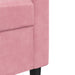 Set de canapele cu perne, 2 piese, roz, catifea - WALTI WALTI