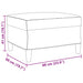 Set de canapele cu perne, 3 piese, roz, catifea - WALTI WALTI