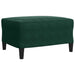 Set canapele cu perne/rulouri, 3 piese, verde închis, catifea - WALTI WALTI