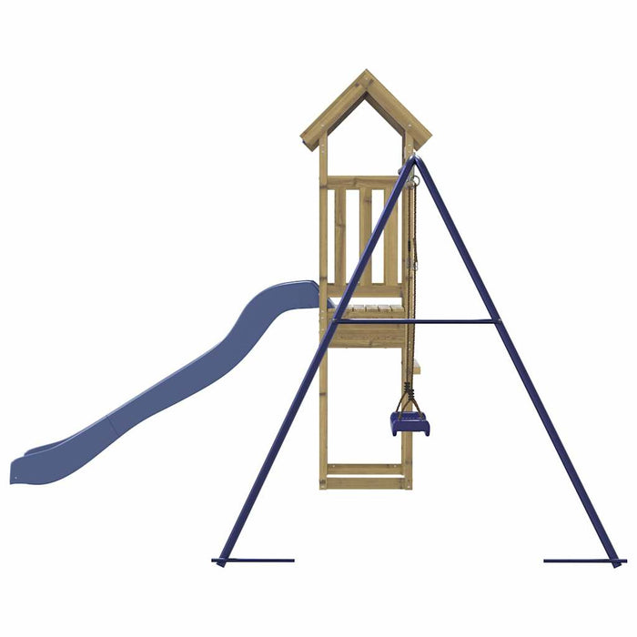 Set de joacă pentru exterior, lemn de pin impregnat - WALTI WALTI