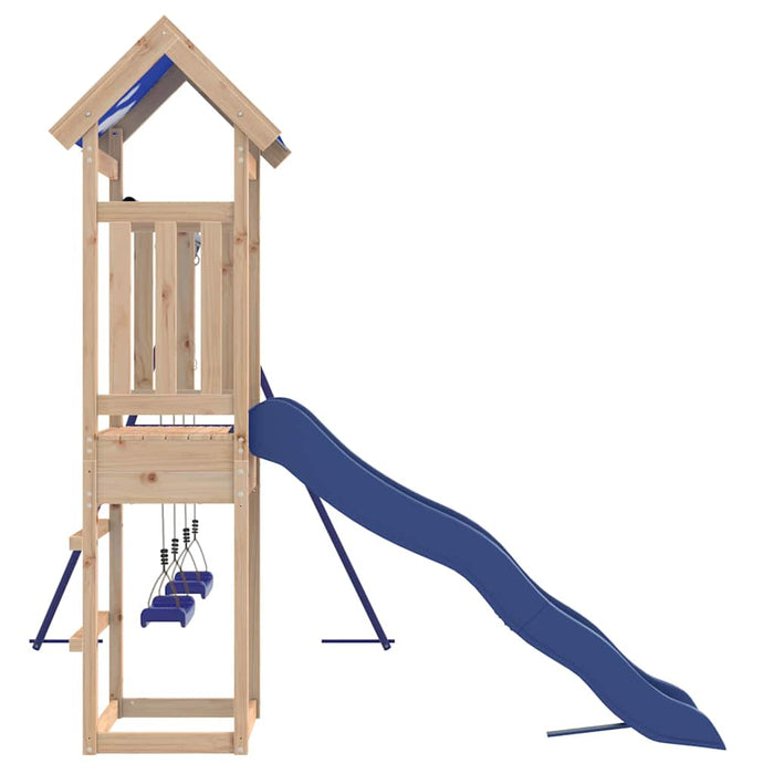 Set de joacă pentru exterior, lemn masiv de pin - WALTI WALTI