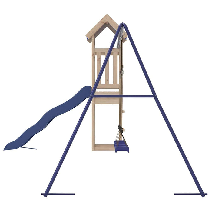 Set de joacă pentru exterior, lemn masiv de pin - WALTI WALTI