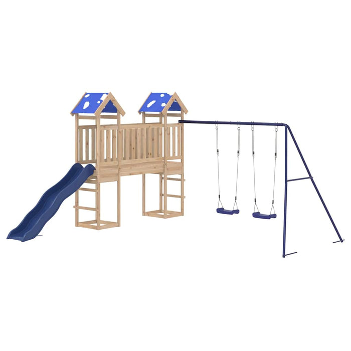 Set de joacă pentru exterior, lemn masiv de pin WALTI