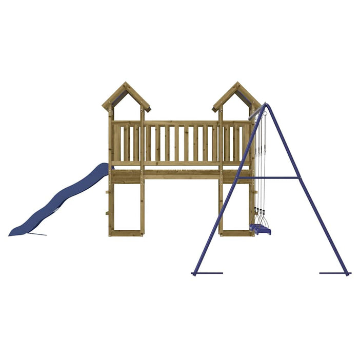 Set de joacă pentru exterior, lemn de pin impregnat - WALTI WALTI