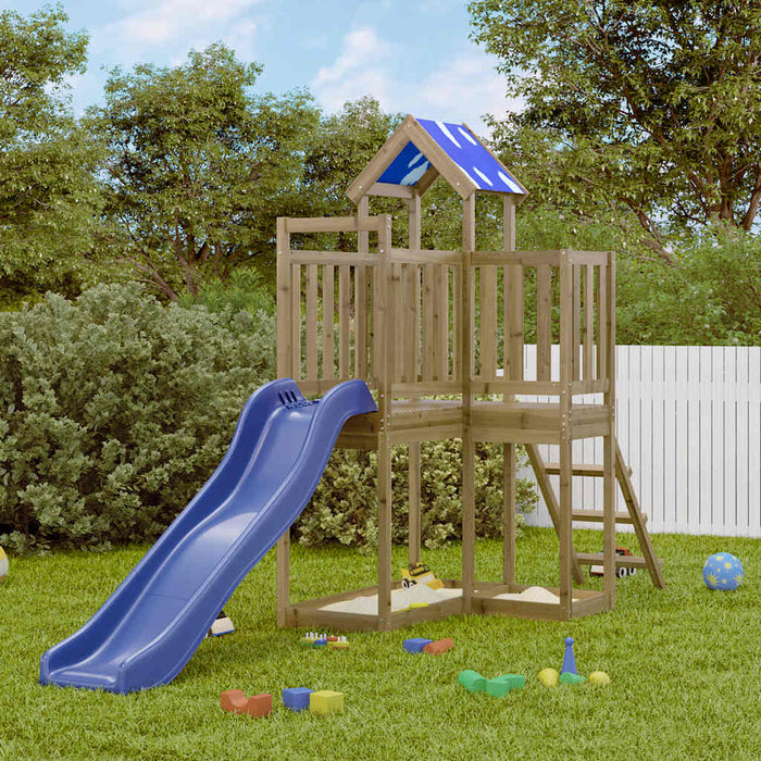 Set de joacă pentru exterior, lemn de pin impregnat - WALTI WALTI